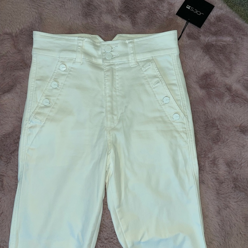 High waisted joe jeans